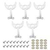 Aulpq Ceiling Fan Blades Arm, for 42-Inch Fan Blade, Compatible with 7740100 -White Finish, -5 Pcs