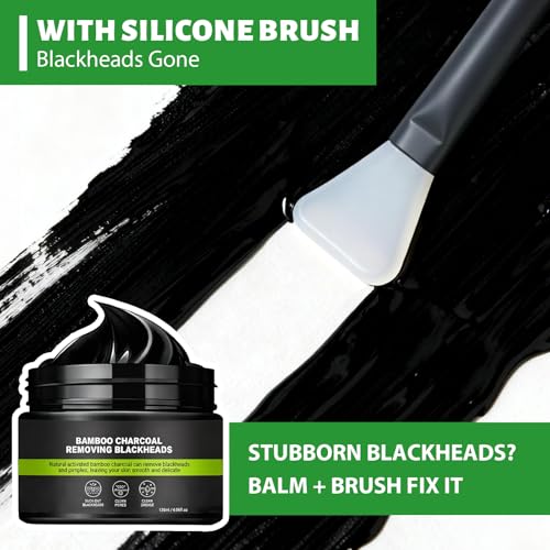 120ml Mitesser Maske Peel Off – Tiefenreinigende Gesichtsmaske gegen Unreinheiten, Anti Mitesser & Porenreinigung, Mitesserentferner Maske für klare Haut