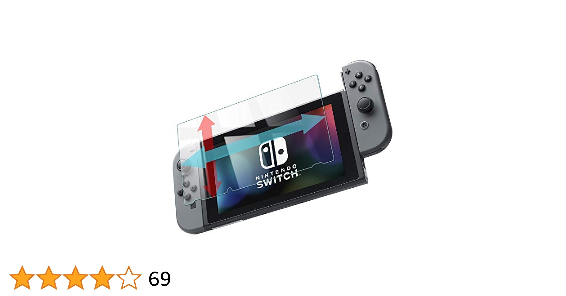 Amazon.co.jp: スイッチ 保護フィルム switch ガラスフィルム