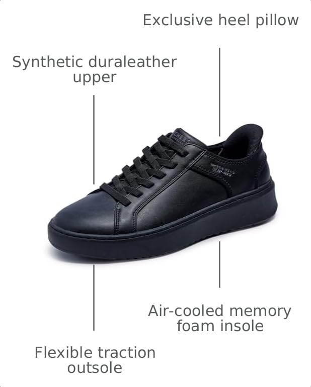 Image of Skechers Men's Court Break - Double Vented Hands Freee Slip-ins