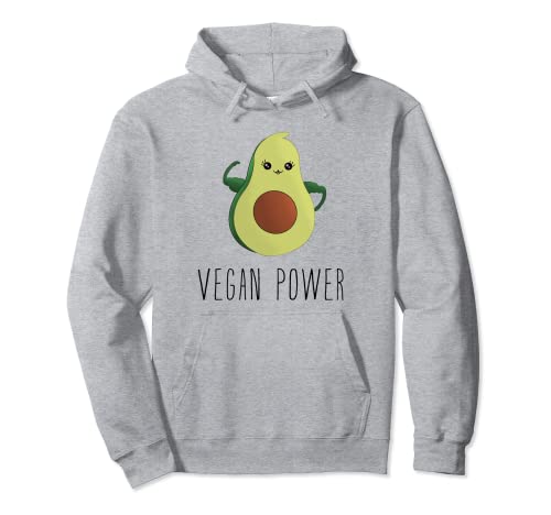 Aguacate Vegano Vegan Power Sudadera con Capucha