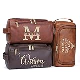Personalized Toiletry Bag for Men, Custom Monogram Mens Travel Bag, Water-Resistant Toiletry Organizer with Multiple Compartments, Personalized Gift for Men Groomsmen Gifts Valentine's Day Gifts