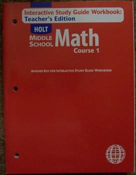Paperback Te/Int Study GD Wkbk MS Math 2004 Crs 1 Book