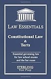 Constitutional Law & Torts, Law Essentials: Governing Law for Law School and Bar Exam Prep