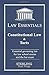 Constitutional Law & Torts, Law Essentials: Governing Law for Law School and Bar Exam Prep