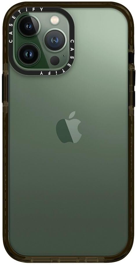 CASETiFY Impact iPhone 13 Pro Max Case [6.6ft Drop Protection] - Clear Black - Image 3