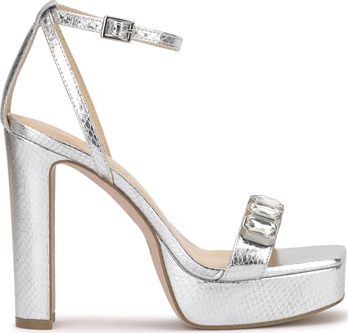 Sandales à Plateforme Callirah Jessica Simpson au Talon Stable Confort - 6