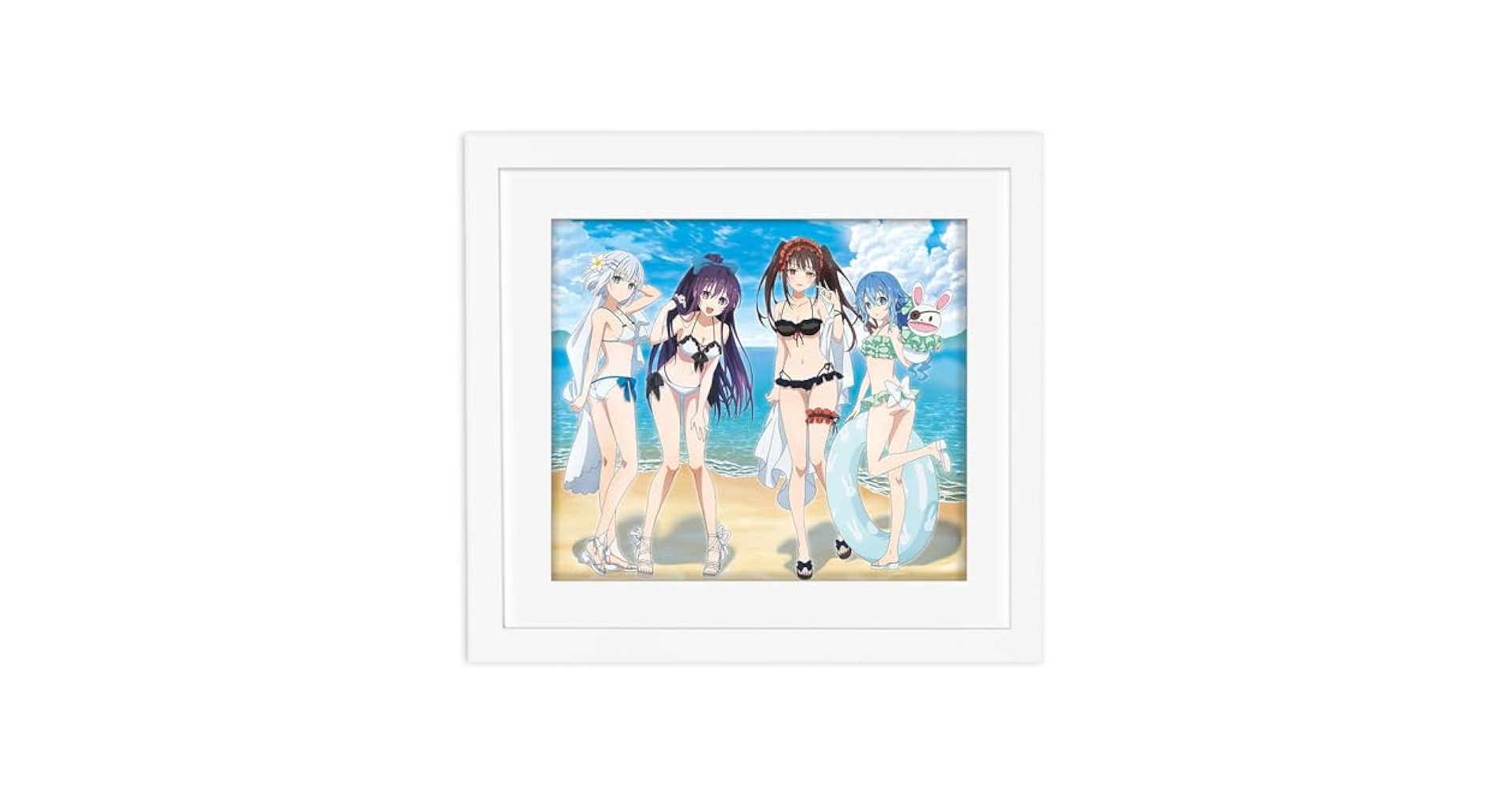 デート・ア・ライブⅣ 描き下ろし 複製原画 水着 ver. グッズ-複製原画】デート・ア・ライブⅣ 描き下ろし複製原画水着