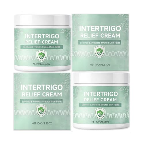 Skin Fold Soothing Cream, Anti-Chafing Skin Protection Friction & Moisture Prone Areas, Fast-Drying Non-Greasy Unscented, Daily Use All Skin Types (2 PCS)