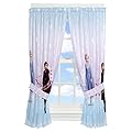 Franco Kids Room Window Curtain Panels with Tie Backs Drapes Set, 82" x 63", Disney Frozen 2