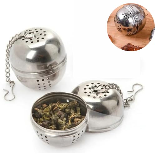 Infusor De Chá Peneira Inox Com Cabo Reforçado palha de Aço inoxidável, Para Cozinha, Shop Brasil