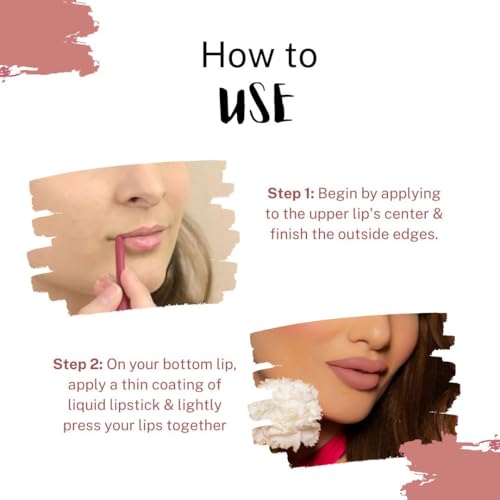 Image of Love Earth Liquid Mousse Lipstick - Manhattan Matte Finish | Lightweight, Non-Sticky, Non-Drying,Transferproof, Waterproof | Lasts Up to 12 hours with Vitamin E-6ml