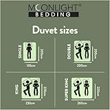 MOONLIGHT20015 King Size Duvet 13.5 Tog Winter Premium Extra Thick & Warm Anti Allergy Duvet King Size Soft Hollowfibre Filling Smooth & Skin Friendly Duvets - UK Made - Image 6