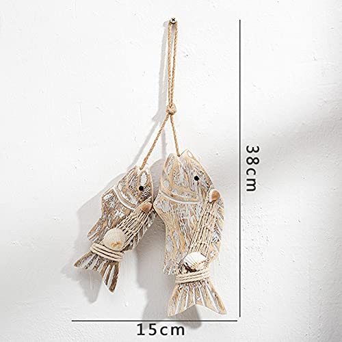 decoração peixe madeira inovador para pendurar na pare, decorações peixe madeira esculpidas à mão pa