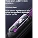 Numoya Go Brush Pro, Numoya Portable Straightener Brush - Gobrush Pro, Numoya Straightener Rechargeable Cordless Mini Hair Straightener Comb, Fast Heating Cordless Mini Hair Straightener Brush (Pink)