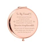 Friendship Gifts for Women Gifts for College Girls Easter Basket Stuffers for Teens Back to School Supplies First Day of School Gifts Friend Birthday Christmas Galentines Day Valentine Makeup Mirror