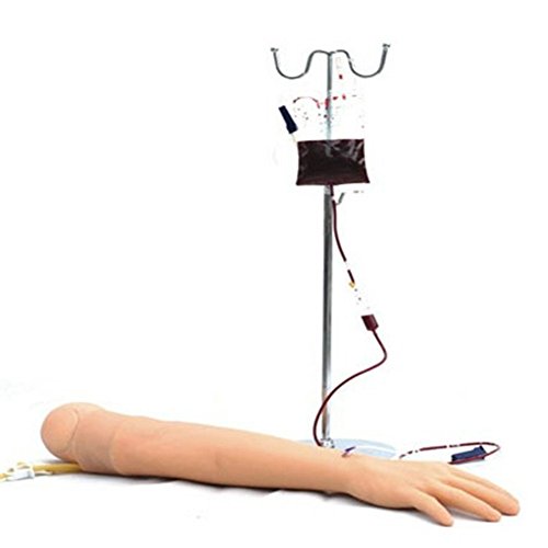 Zorvo iv practice arm- Venipuncture Practice Arm Ideal for Medical Simulation – Life like Venous Arm for Venipuncture