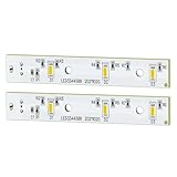 WR55X26671 LED Refrigerator Light Board GE refrigerator Part PS11767930 AP6035586(2 Pack)