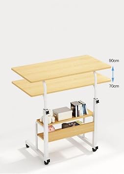Computer Desk, PC Desk, Adjustable Height, With Casters, L-Shaped Corner Desk, Remote Work, Game Desk, Study Room, Storage Rack, Business, Wooden, Space Saving, Storage Black, 23.6 x 15.7