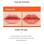 ETUDE HOUSE Dear Darling Water Tint Orange Ade | Bright Vivid Color Lip Tint with Moisturizing Pomegranate & Grapefruit Extract to Hydrate your Lips - Image 5