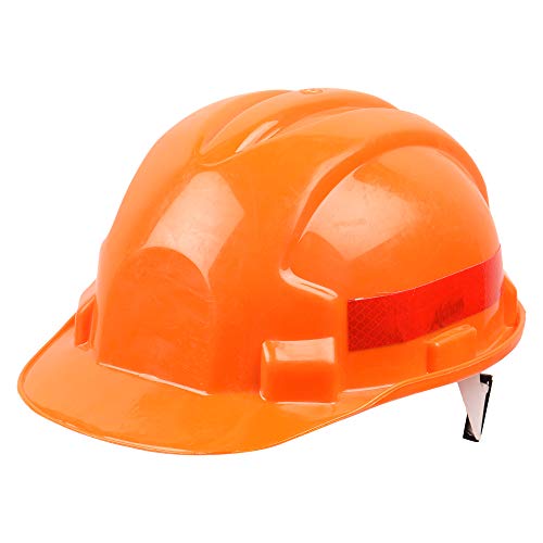 Image of Helmet AKH-14 with Reflective Band Rachet Type - Orange (Pack of 5)