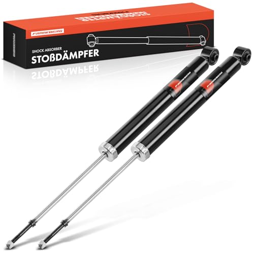 Frankberg 2x Ammortizzatori per sospensioni Ammortizzatori per telaio Posteriore sinistro destro 671mm Pressione del gas Compatibile con Juke F15 1.2L-1.6L 2010-2019 Replace# 344816, E62101KA1B