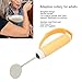 Easy Grip Eating Aids Spoon, Disabled Patient Spoon Easy Grip Safe Stainless Steel Eating Aids Spoon Tableware Adaptive Utensils for Adults Elderly Tremor