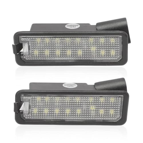 Luz de matrícula 3C5943021 compatible con VW Passat B8 Golf IV Polo kit luces