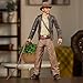 Indiana Jones Whip-Action Indy Toy, 12-inch Action Figure, 10+ Sounds & Phrases, Real Whip Action, for Kids Ages 4 and Up
