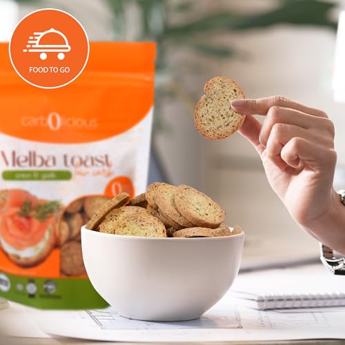 Low Carb Melba Toast (ONION & GARLIC) 4 oz.