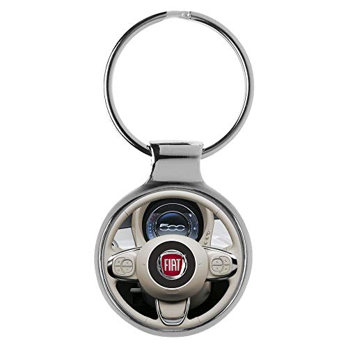 KIESENBERG Porte-clés Cadeau pour Fiat 500 Fan Cockpit A-20767