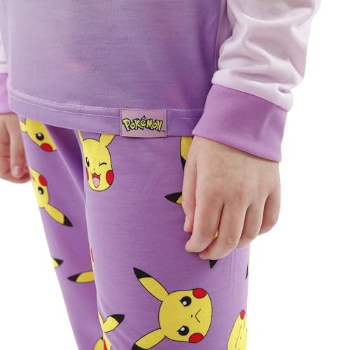 Pokémon Pajamas Girls | Cute Pikachu Pajamas | Girls Pajama Sets | Official Merchandise3