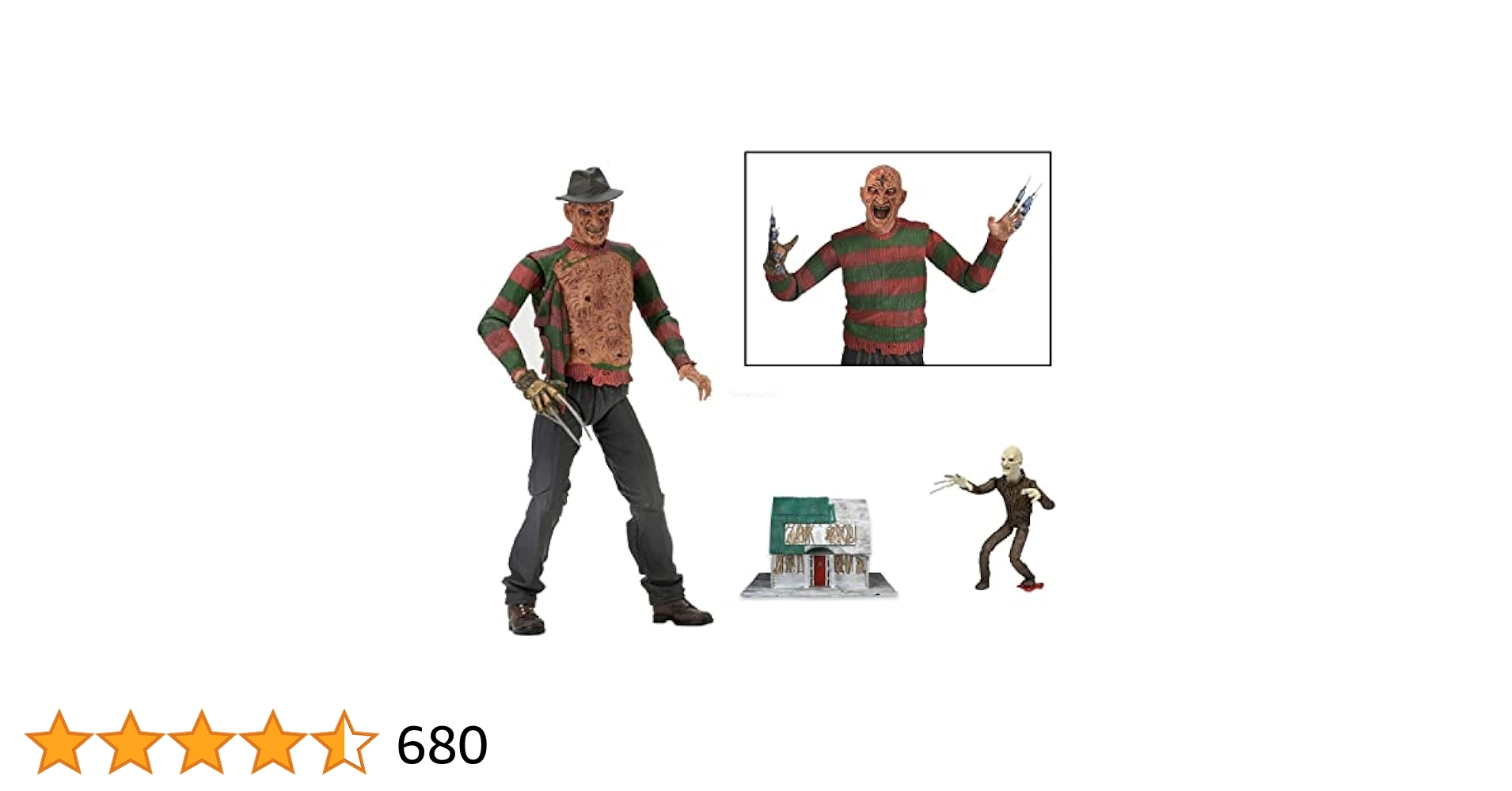 NECA 3体セット フレディクルーガー レザーフェイス ハロウィン