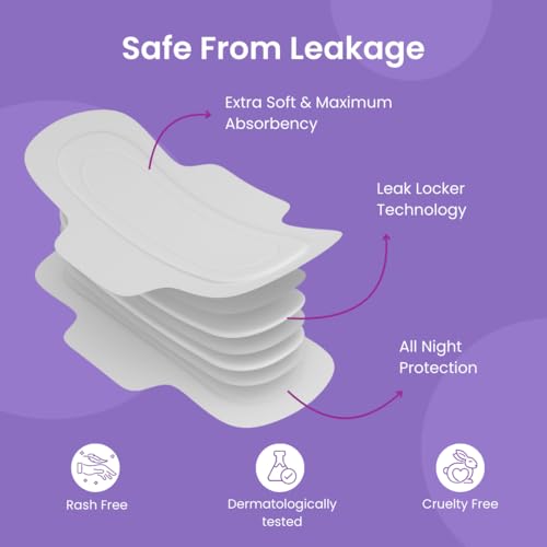 Image of Cambio Ultra Thin Sanitary Pads for Women XXL | Cotton Soft Sanitary Napkin With Disposable Pouch | LeakLock Technology | Odour Control | Absorbs upto 100% fluid | Up to 12 Hours of Protection | Rash Free | Heavy Flow - 330mm- Pack of 36 Pads | No Toxins & Paraben Free