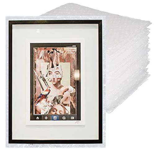 Apochon 20Pcs Clear Bubble Bags & Pouches 14X18 Inch, Protective Bubble Pouche Double Walled Flush Cut Thickening Shockproof Bubble Cushioning Wrap Bags For Packing, Shipping, Moving And Storage #TOP28