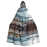 Instructions de lavage : lavage en machine et à la main, entretien facile, durable. Taille du manteau pour adulte : 150 cm x 40 cm.