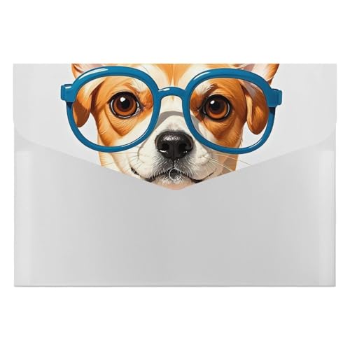Porte-documents surdimensionné 6 compartiments et son nœud papillon souple pour chien