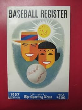 Paperback Baseball Register 1957 Book