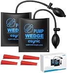 ESynic 2-Pack Air Couverture Bags-300LB/136KG Capacité Sacs de porte antidérapants pour outils de levage avec 4 Gonflable durable à haies lourdes Air Ensemble de shim pour l'installation de portes/fenêtres/engrais