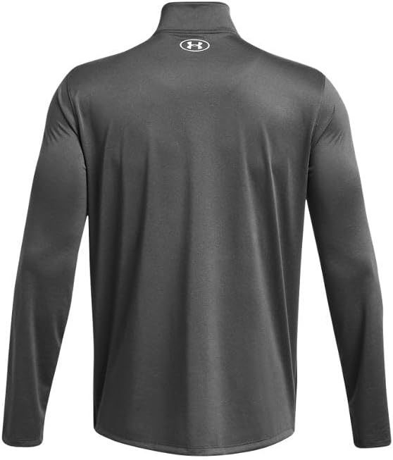 Under Armour Men's Team Tech 1/4 Zip Loose Royal Blue Long Sleeve Shirt - Image 4