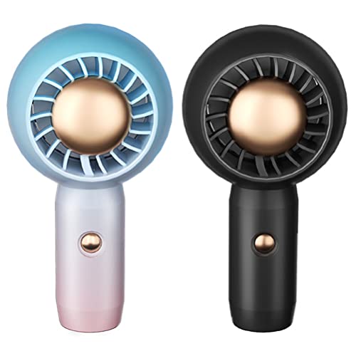 Ventilador de mão, mini ventilador de refrigeração portátil 2022 com 3 velocidades, ventilador pesso