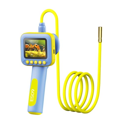 Cámara endoscópica infantil con pantalla de 2,4 pulgadas y sonda HD con LED