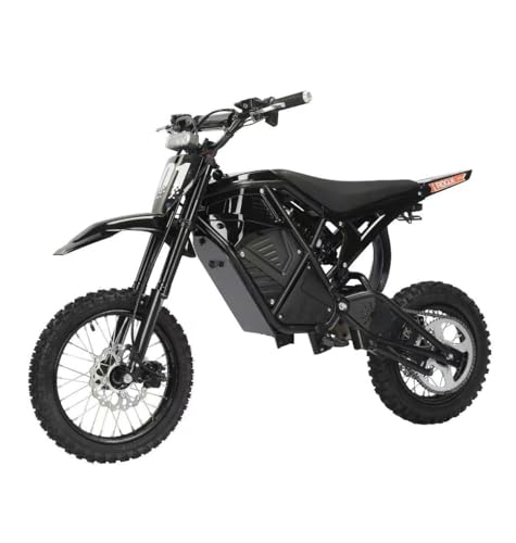 Image of Electric Dirt Bike for Teens Adults, 3000W Dirt Bike, 38mph Speed, 146n.m Torque, Adjustable Hydraulic Nitrogen Suspension, 48v23ah Battery, 6 Hours Charging Time - E Bike White