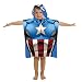 Marvel Avengers Captain America Cotton Hooded Bath/Beach/Pool Poncho Towel