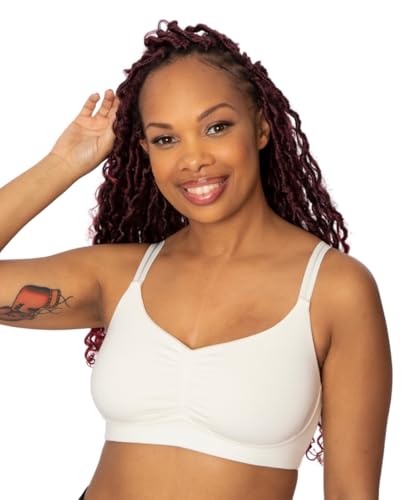 Image of AnaOno Full Coverage Post-Surgery Bra - Medium Support Mastectomy Bras with Pocketed Cups for Lightweight Breast Forms