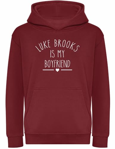 Sweat à capuche Luke Brooks Is My Boyfriend unisexe anti-grelottement