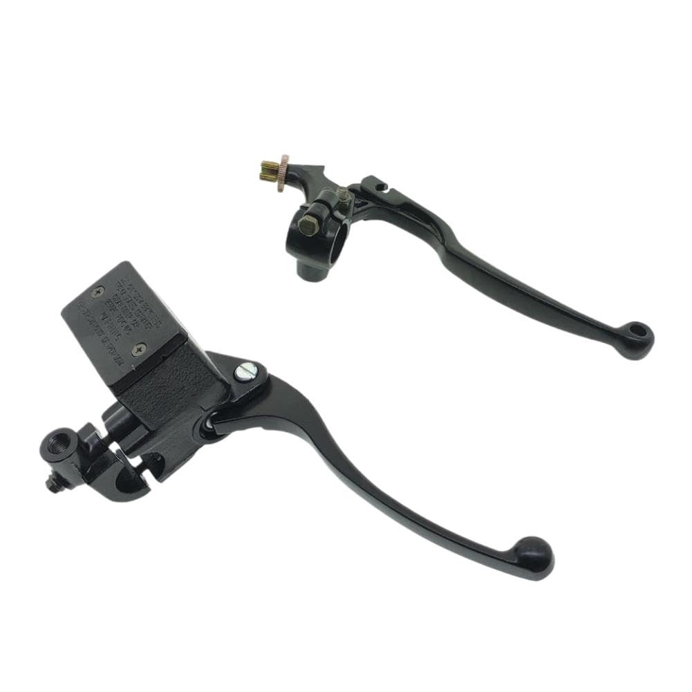 AQhkGZmbe Clutch Lever Brake Master Cylinder Assembly Compatible with GN250 GS250 Wangjiang GN GS 250 57500-37200(One Set)