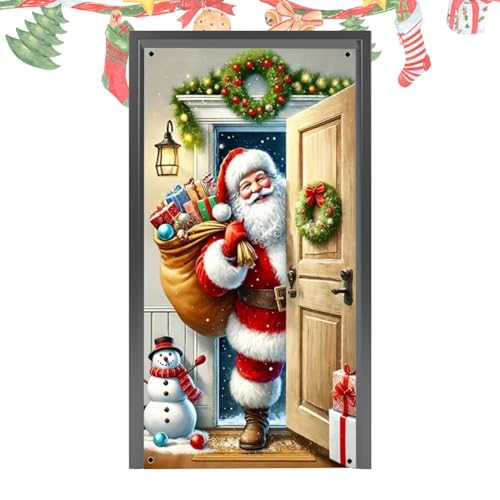 Telón de fondo de fotos de Navidad, telón de fondo reutilizable, pancarta ligera de fondo de Navidad para familiares, amigos, colegas