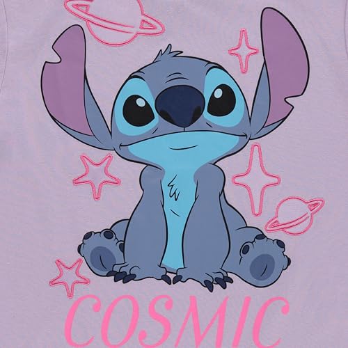 Disney Lilo and Stitch Girls Short Sleeve T-Shirt- Stitch Girls Tee Sizes 4-164