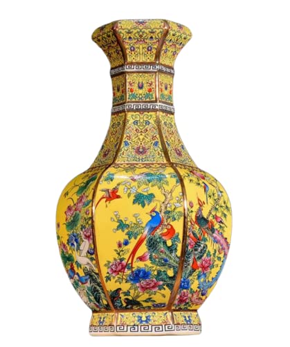 Pacchetto solido del vaso: schiuma e scatola antiurto che imballano il nostro vaso completamente intatto; ti garantiamo che riceverai il vaso cinese in perfette condizioni.